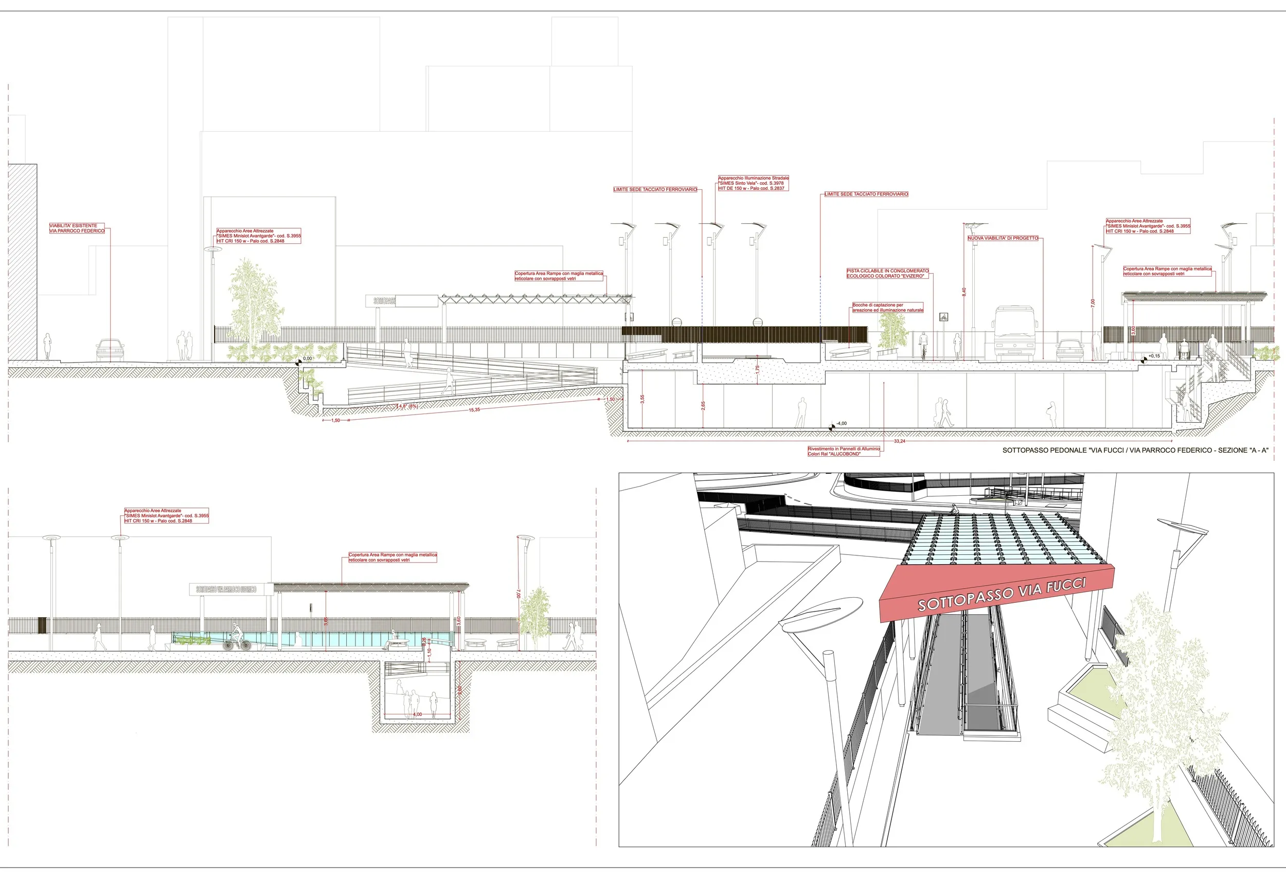 Riqualificazione Urbana - Vista progetto 1 di 8